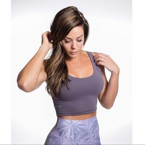 P’tula Faith Classic Crop in dusty lilac